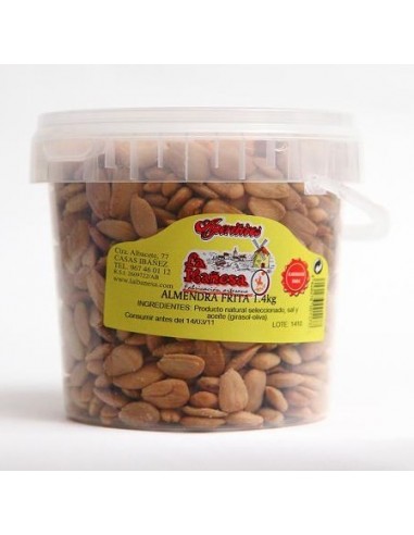 ALMENDRA FRITA CUBO 1.4kg